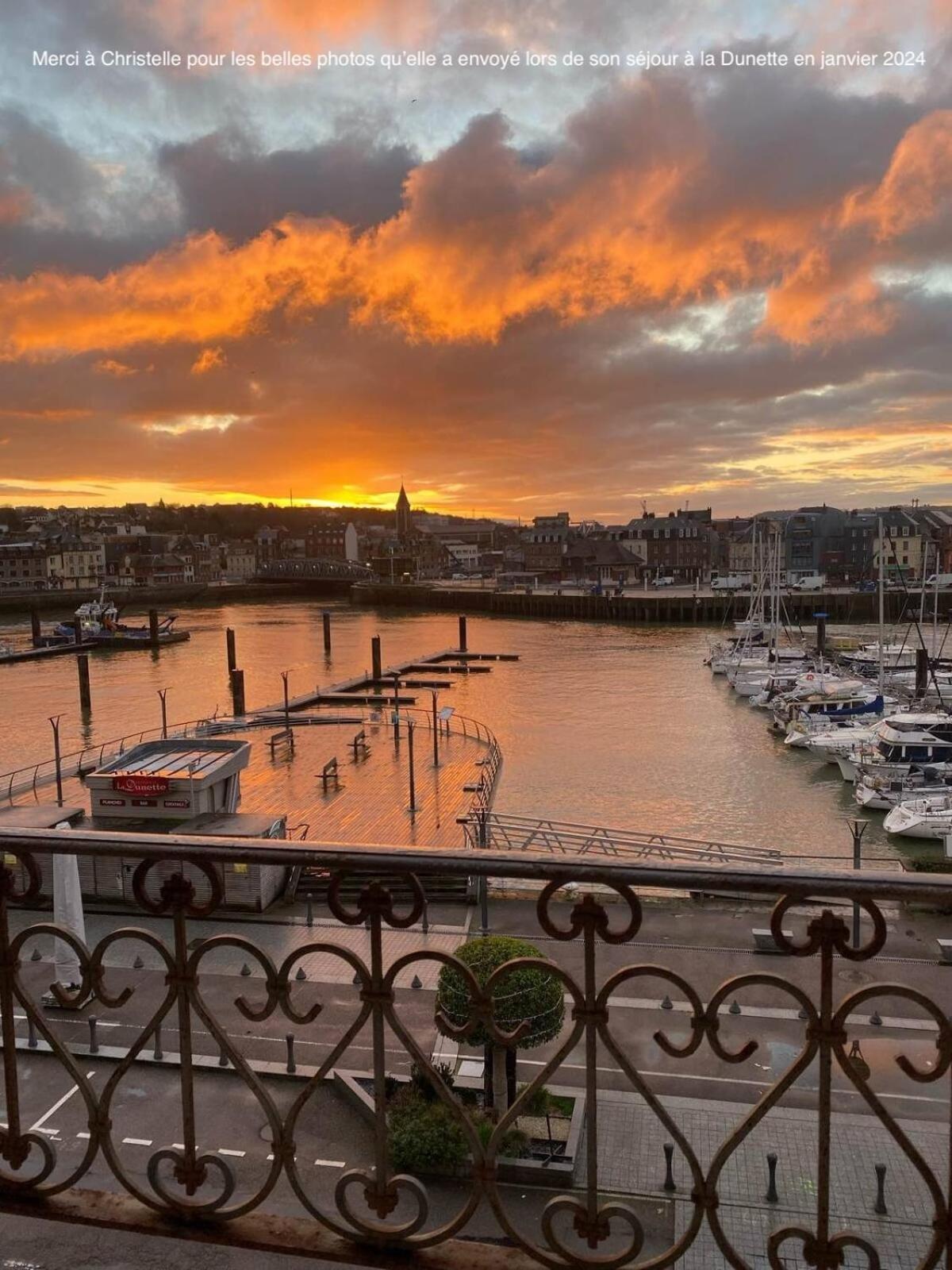 La Dunette - Splendide Vue Port Avec Les Bateaux Dieppe Zewnętrze zdjęcie