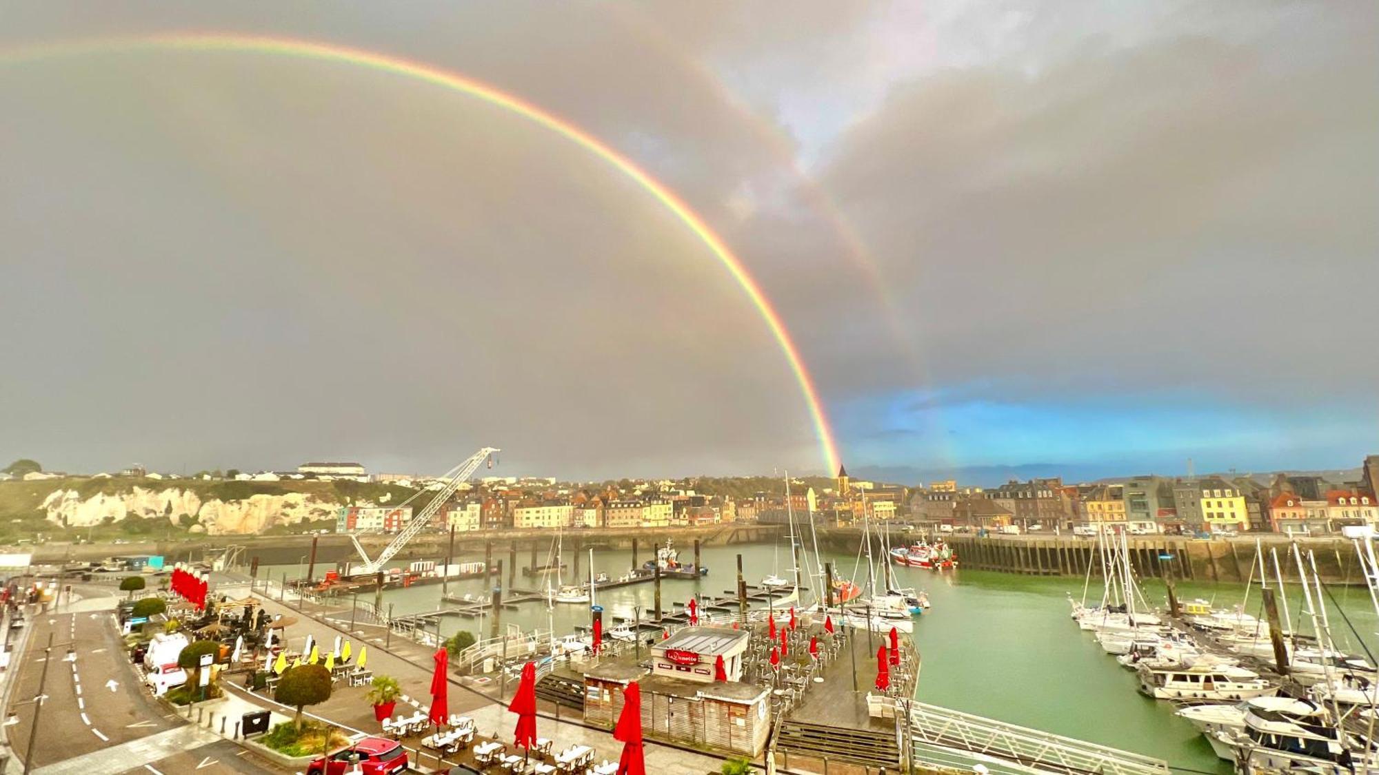 La Dunette - Splendide Vue Port Avec Les Bateaux Dieppe Zewnętrze zdjęcie